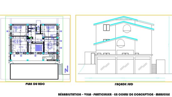 REHABILITATION €“ VILLA - PARTICULIER - EN COURS DE CONCEPTION